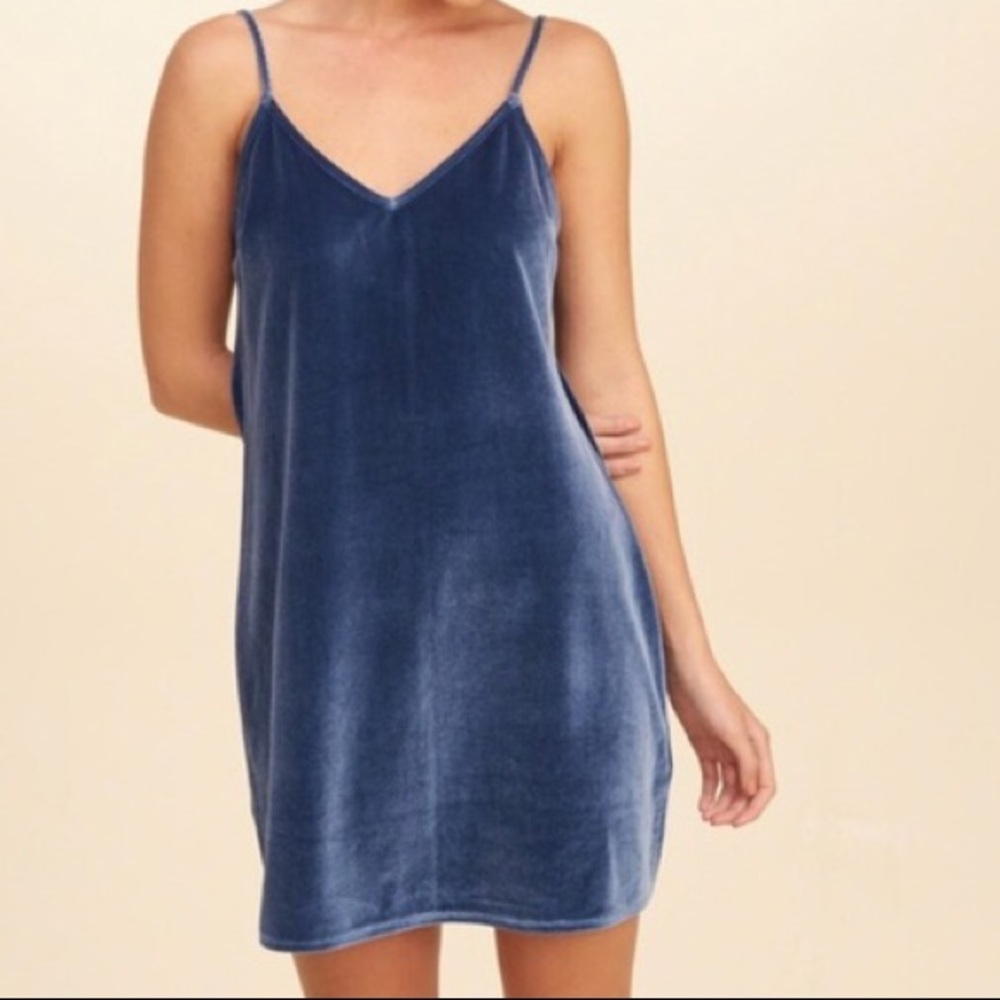 Blue dress